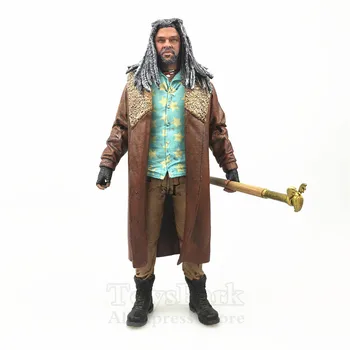 

The Walking Dead 7" Ezekiel Action Figure Statue From Mcfarlane AMC TV Color Top Series Collectible Original Doll Movie Toys