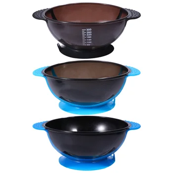 

3pcs Hair Tinting Bowl Portable Hair Coloring Bowl Dyeing Bowl for Home Salon