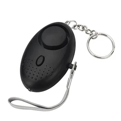 Alarme d'auto défense 130db, alerte de protection personnelle, cri fort, porte clés, alarme d'urgence pour femmes et enfants 