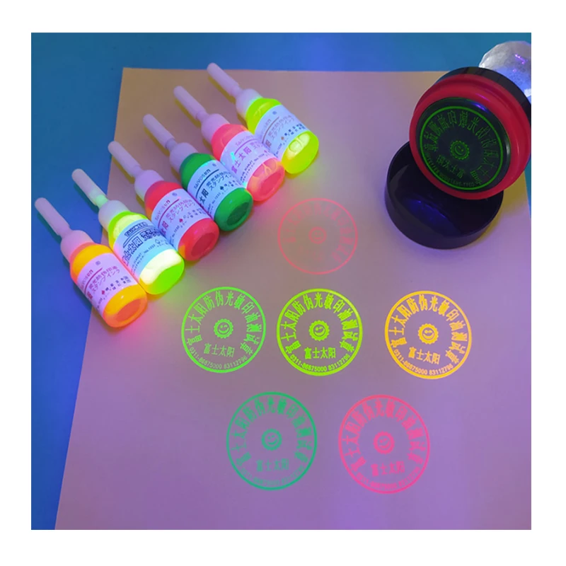 Invisible Fluorescent Ink Stamp Stamp Invisible Ink Uv Light