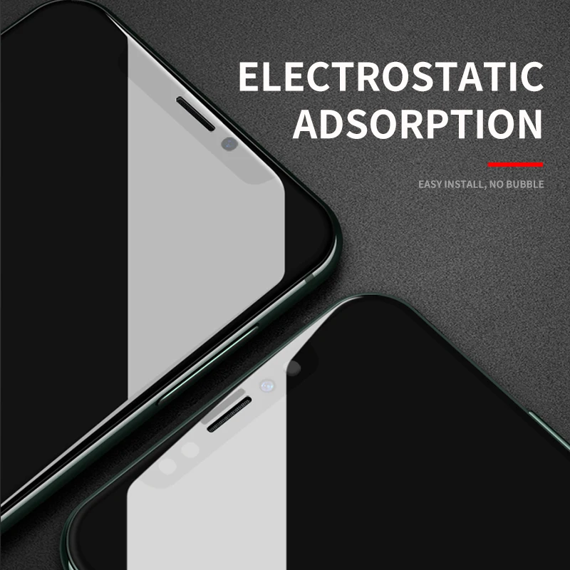 IHaitun роскошное 6D стекло для iPhone 11 Pro Max закаленное стекло изогнутое Защитное стекло для iPhone X XS MAX XR 10 8 Plus защитная пленка