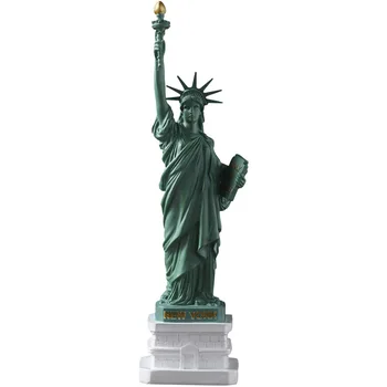 

Creative Statue of Liberty Statue, resin figure modern art sculpture, retro home office decoration figurine Craft Gift souvenir