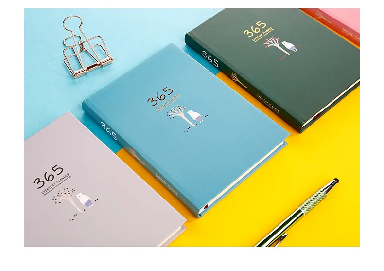 Планировщик А5, записная книжка, креативный дневник, Дневник для студентов, Ежемесячный план, твердая обложка, сделай сам, 365, органайзер, Расписание, канцелярские принадлежности