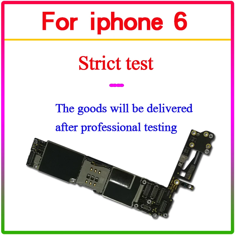 Для iPhone 6 4 7 дюймов материнская плата разблокированная системная с/без сенсорного