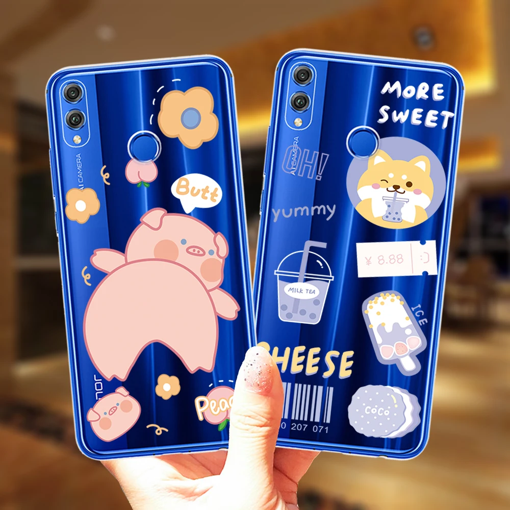 huawei silicone case Cửu Âm Chân Kinh Kaisen Anime Dễ Thương Ốp Lưng Điện Thoại Huawei Honor 30 9 10 20 10X Lite Pro 10i 20i 8X 9X y9 NOVA 3 3I Mềm Mại Ốp Lưng Silicon waterproof case for huawei