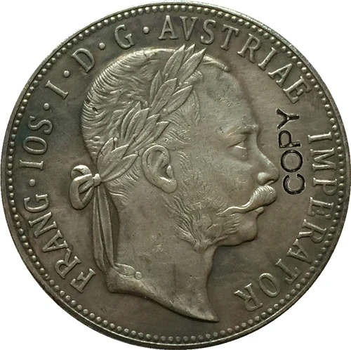 Австрия-хабсбург 1875 копия монет
