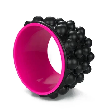 

The Ultimate Back Roller : Yoga Wheel For Back Pain, Deep Tissue Massager, Myofascial Release, Massage, Exercise and Mobility