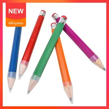 

35cm Wooden Big Pencil Color Handmade Thick Rod Pencil Stationery Painting Wholesale School Office Supplies Mark Props Gift D4F6