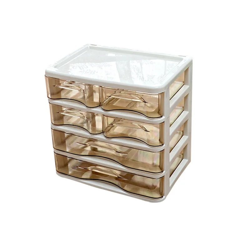 

YiCleaner Makeup Organizer Drawers Plastic Cosmetic Storage Box Jewelry Container Make Up Case Makeup Brush Holder Organizers