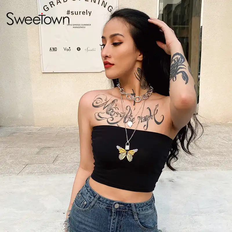 cute tube tops for cheap