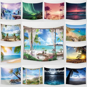 

Unicorn landscape tapestry beauty tapestry wall hanging tapestry home decoration large rectangle bedroom wall tapestry