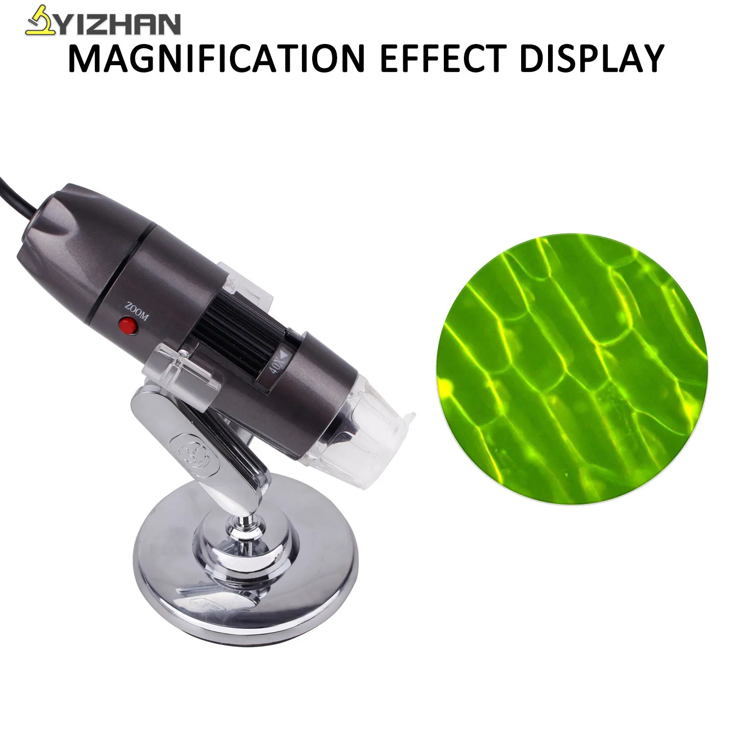 

Digital USB Microscope Magnifier Electronic Stereo USB Endoscope Camera 1000X Electronic Microscope mini microscope with 8 LEDs