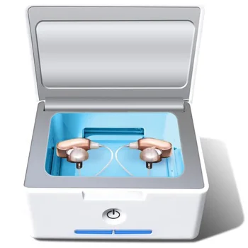 

Hearing Aid and Electronic Cochlear Amplifier Dryer Accessories,with Dehumidifier Fuction Holder Drying Box(EU Plug)