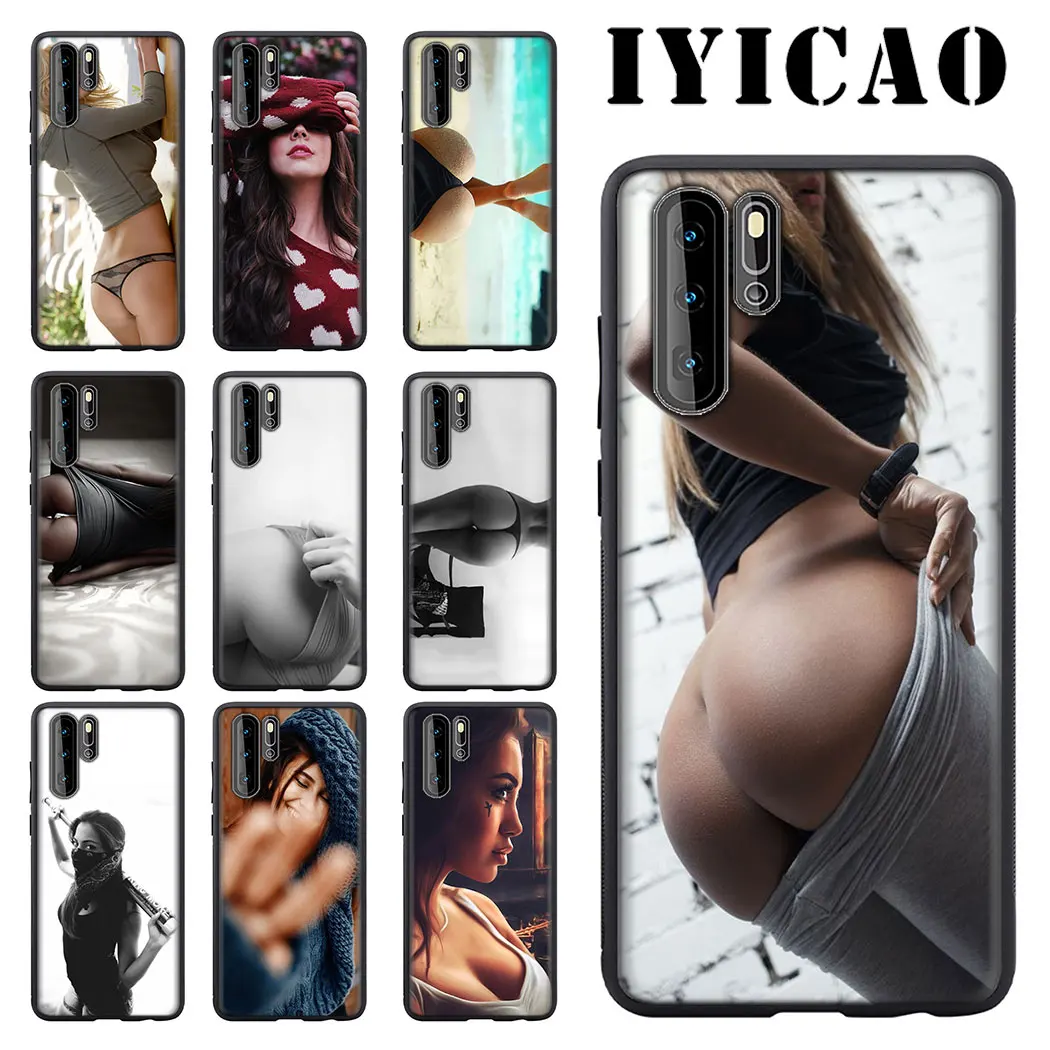 IYICAO сексуальный мягкий телефон для Huawei Honor 6A 7A 20 9X Pro 7C 7X 8X 8C 8 9 10 Lite Note View чехол |