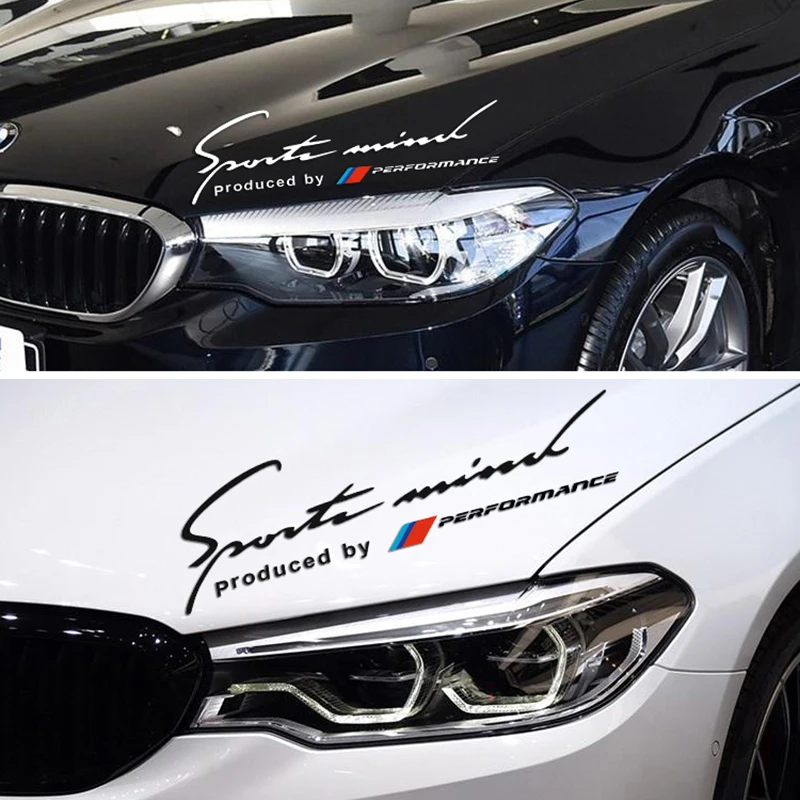 

1PCS Fashion Car Sport 3D Stickers Decal on Auto Covers Car Body Sticker for BMWs M E30 E60 E61 E87 E90 E83 F10 F20 F21 F30 E46