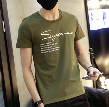 

Summer new women's street letter characters print loose short-sleeved T-shirt 56.11