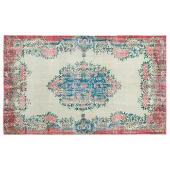 

Handmade Natural Vintage Turkish Area Rug 182x275 Cm-5'12''X9'0''