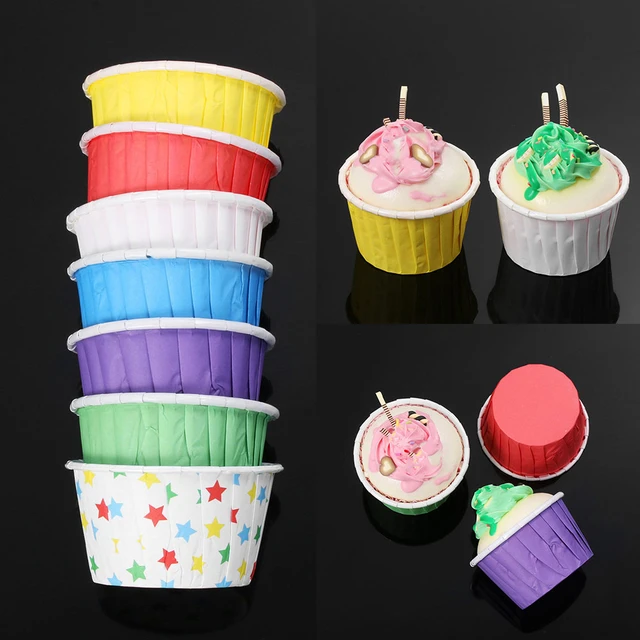 20 Caissette cupcake Couleur: Multicolore