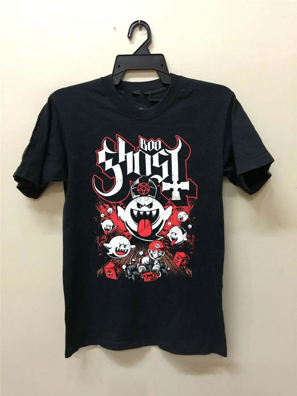Super Mario Kart T shirt Boo Kemeja 