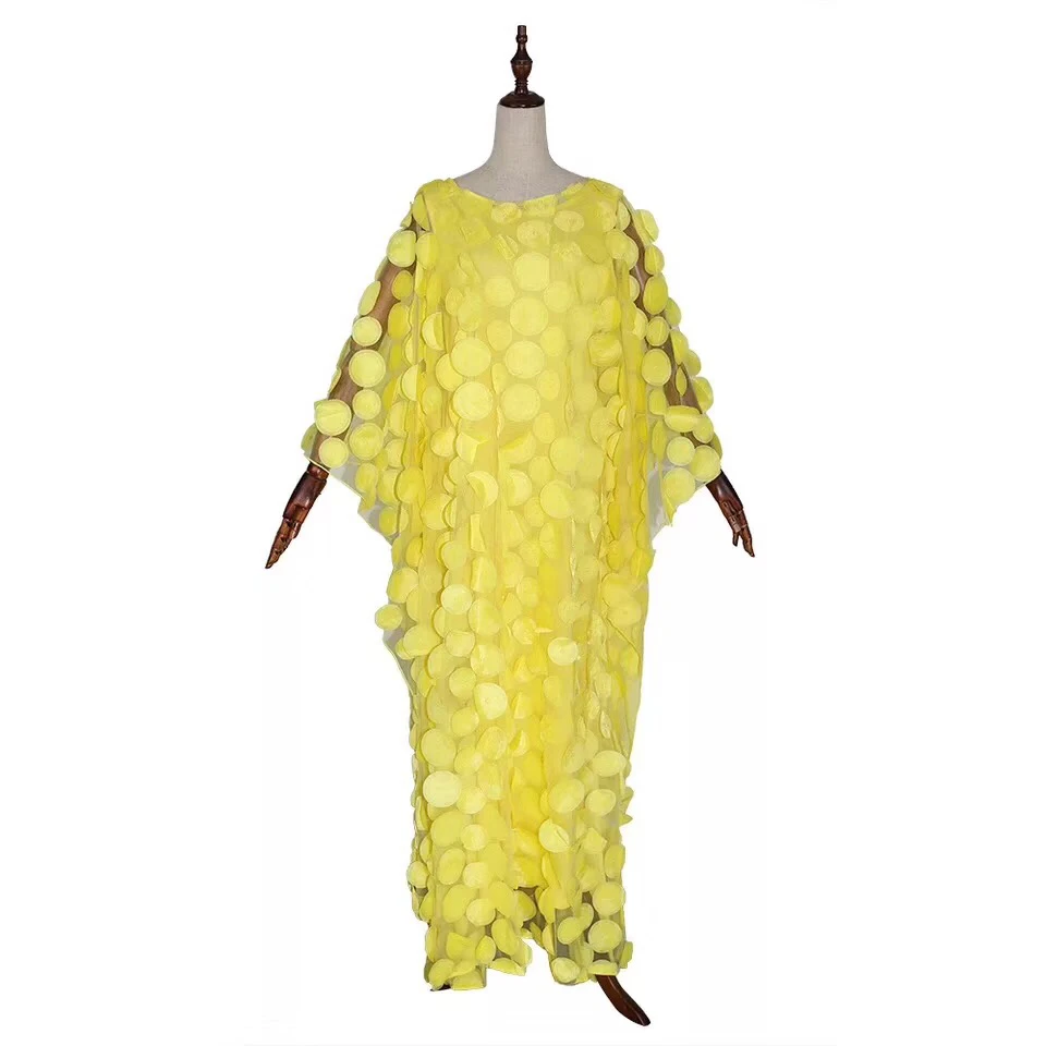 Yellow Yulaili африканская кружевная ткань высокого качественная французская кружевная ткань вышивка тюль кружева ткань для Женское вечернее платье - Цвет: Yellow