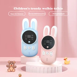 Walkie talkie jouet pour enfants, émetteur récepteur portable portée 3KM, Radio UHF, intercom, jouets pour garçons et filles, 2 pièces 