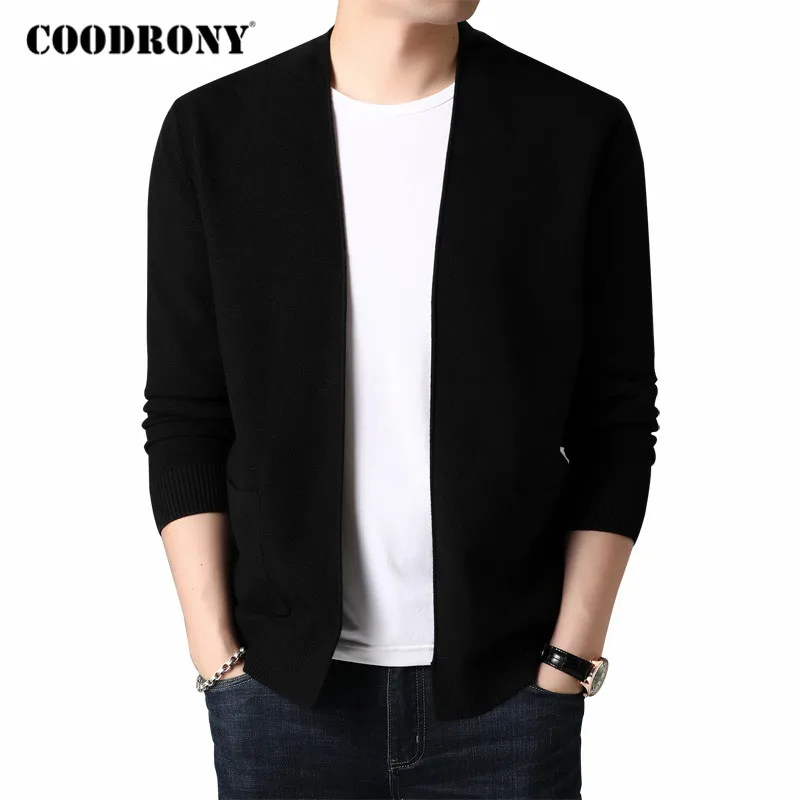 COODRONY Brand Cardigan Men Streetwear Fashion Coat Cardigans 2020 Autumn Winter New Arrival Soft Wool Sweater Men Pocket C1115 COODRONY Brand Cardigan Men Streetwear Fashion Coat Cardigans 2020 Autumn Winter New Arrival Soft Wool Sweater Men Pocket C1115