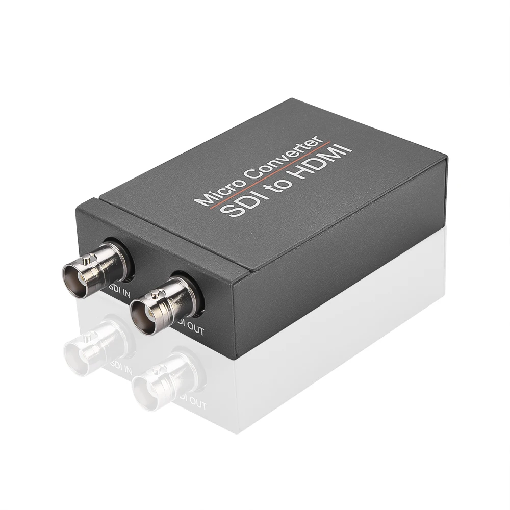 Mini HD 3G SDI to HDMI-compatible Converter HDMI-compatible to SDI Video Micro Converter Audio Auto Format Detection hd video converter