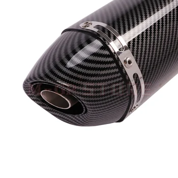 Motorcycle Muffler Exhaust For R1 RC390 Ninjia250 NC700 BJ300 ER6N MSX125 Scooter