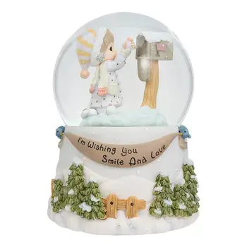 

1Pc Fashion Music Box Cute Glowing Musical Box for Christmas Gift
