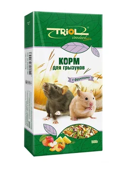

TRIOL TRIOL STANDARD Food for rodents with fruits