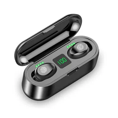 F9 Touch Новинка Q32 F9 tws беспроводные Bluetooth наушники 8D стерео светодиодный дисплей 2000 мАч спортивные наушники-вкладыши с микрофоном - Цвет: F9 Touch