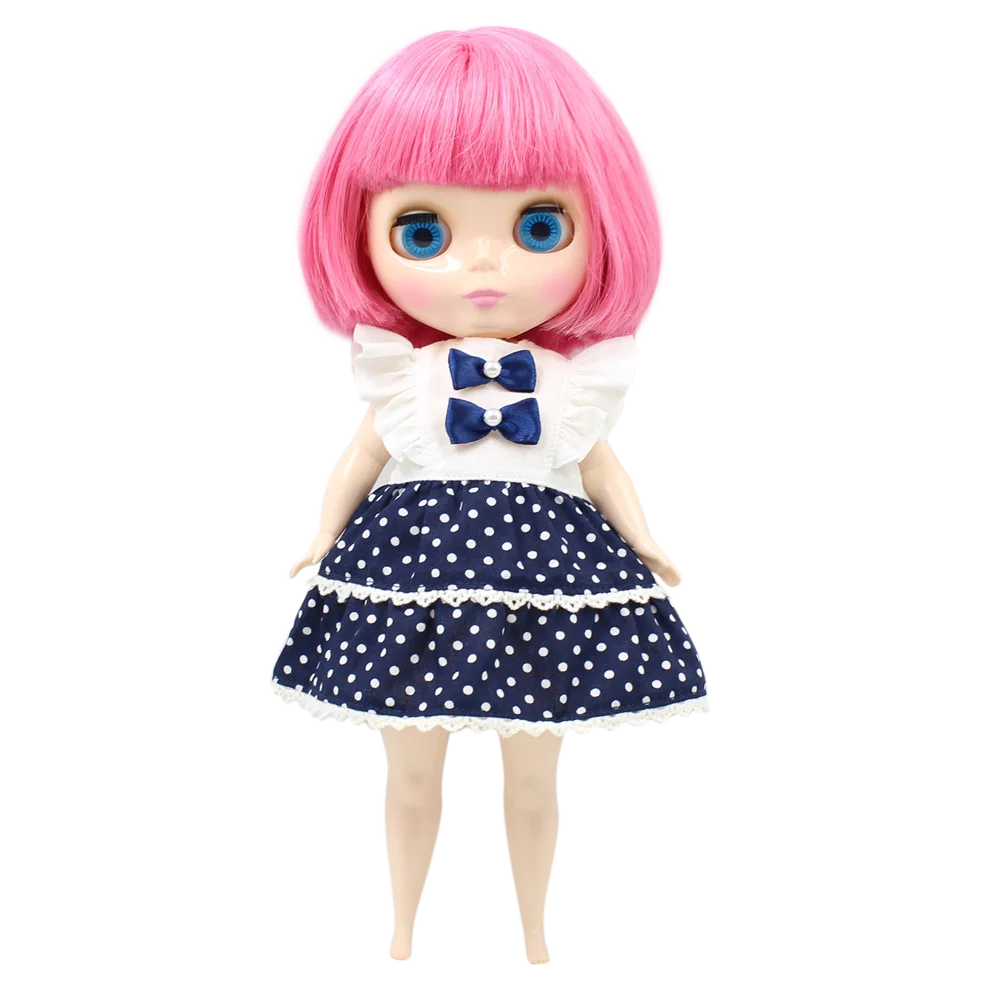 Ледяной DBS Blyth кукольные 1/6 bjd игрушки 30cm пухлый кукла жир blyth короткая лента для