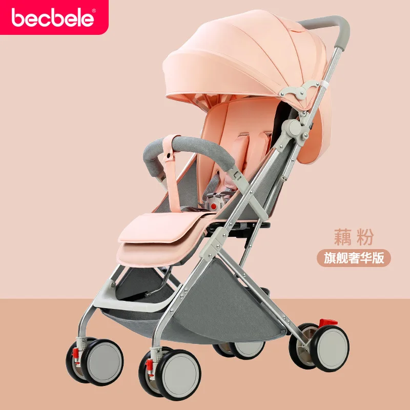  Super Light stroller Portable Folding Baby Stroller Umbrella newborn carriage Can Sit On A Lying tr
