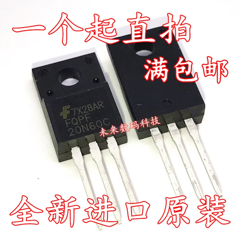 10 шт./лот FQPF20N60C 20N60C 20A/600V TO-220F