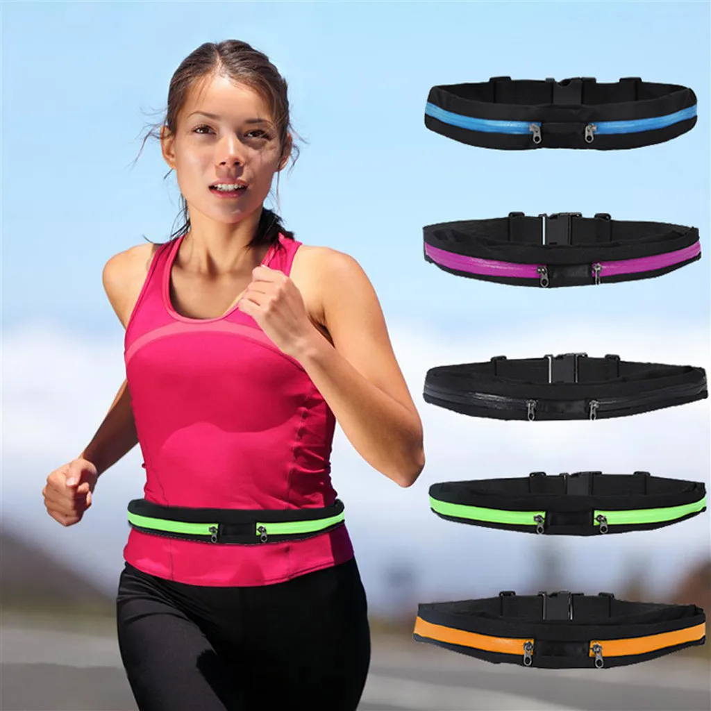 

Unisex Travel Running Cycling Waist Sports Pack Belt Multifunctional Waterproof outdoor Sport Runner bags