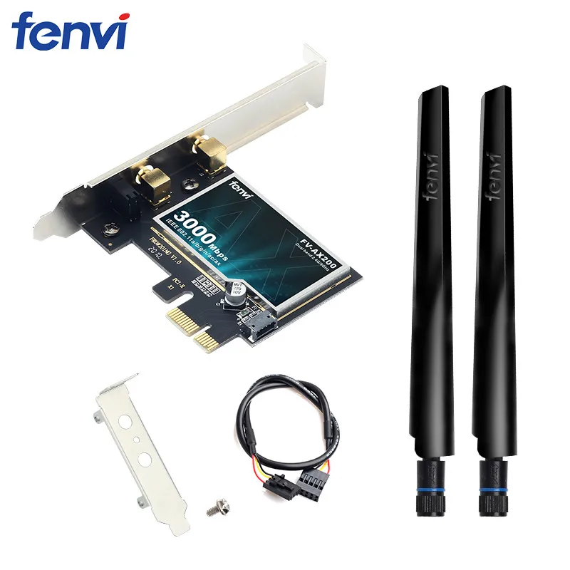 Wi Fi адаптер Intel AX200 2974 Мбит/с 5 0 ГГц/5 ГГц|Сетевые карты| |
