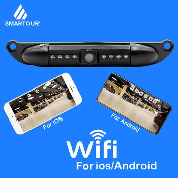 

For US License Plate Wireless Backup Camera wide View Angle Universal Waterproof Car License Plate Frame Reversing Camera