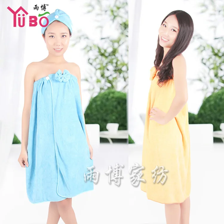 

Yu bo Ultrafine Cellulose Color Bath Skirt Large Size Jumbo Super Soft Bathrobe 80 *
