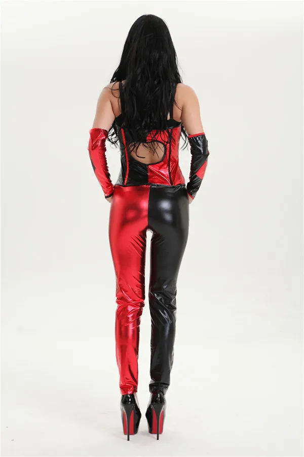 C7408 Sexy leather catsuit (2)