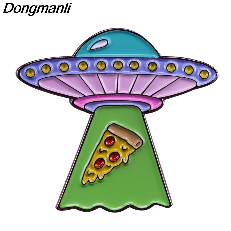 

LB110 Creativity Alien Hard Enamel Pins and Brooches for Women Fashion Lapel Pin Backpack Bags Badge Gifts