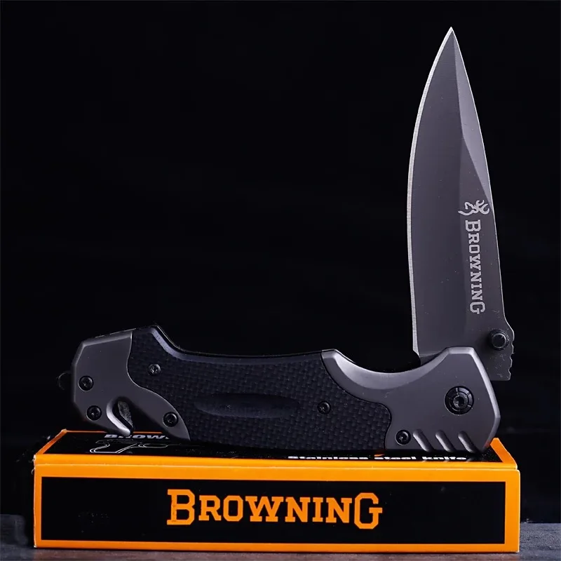 

230mm(9'') Gray Folding Knife 7CR17Mov G10 Blade Tactical Camping Survival Combat Pocket Knives EDC Hunting Outdoor Tools