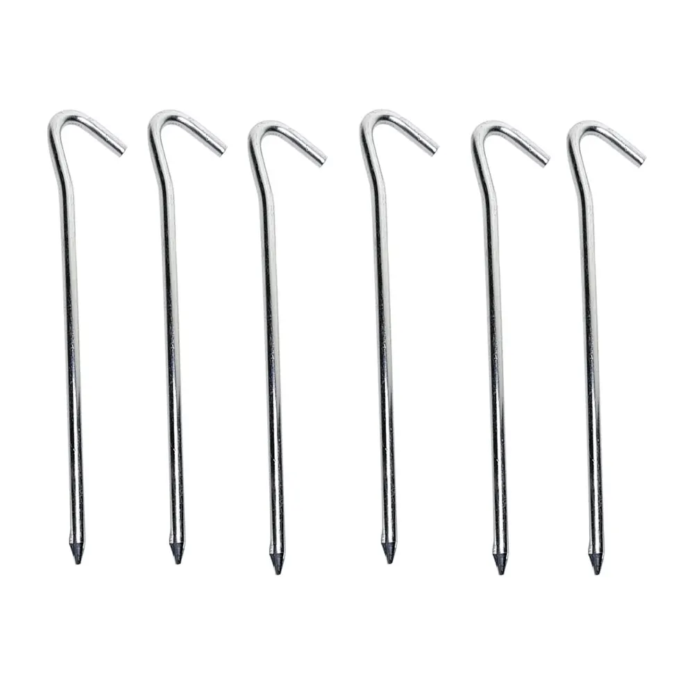 

10PCS 18cmTent Pegs Aluminum Alloy Tent Nails Sun Shelter Accessories Outdoor Camping Hiking Traveling Tool Fishing Equipment