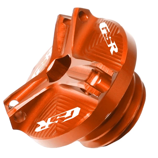 Oil Filler Cap FOR SUZUKI GSR600 GSR750 GSR 600 750 1960-2016 Motorcycle Accessories Engine Oil Cup Cover Drain Plug Sump Nut orange