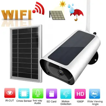 

Outdoor WiFi Wireless Wifi Solar Power 1080P Waterproof Security Surveillance Camera Solar Security Camera
