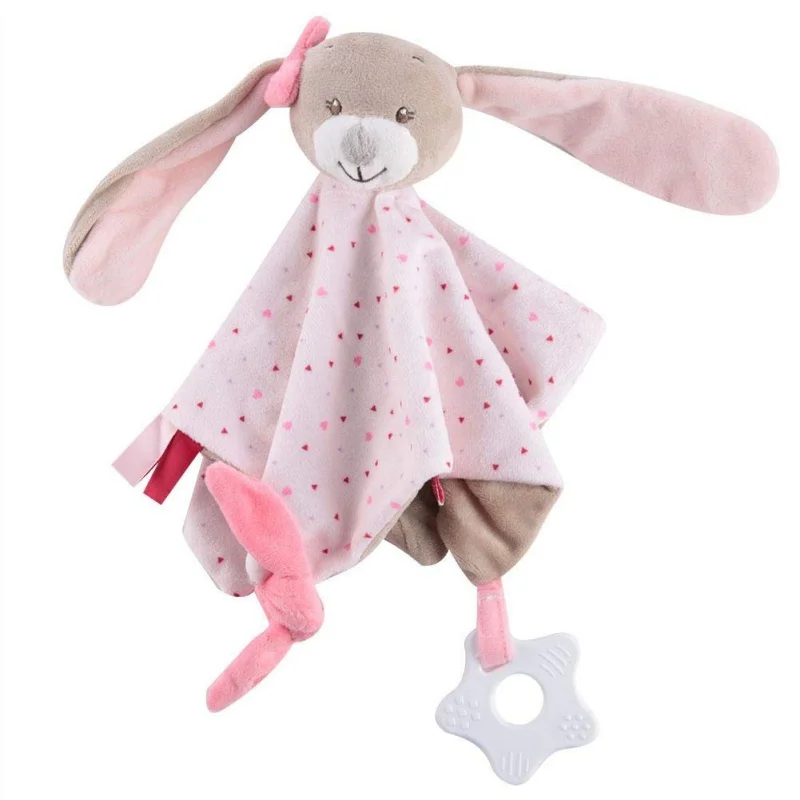 

Baby Animal Soothe Appease Towel Soft Plush Comforting Toy Pacify Towel Appeasing Towel Soothing Towel Baby Plush Toys