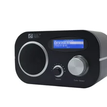 WiFi+ FM+ UPnP радио океан цифровой WR-80 многоязычное меню Интернет WiFi FM Облачное радио lcd двойной будильник fm-радио
