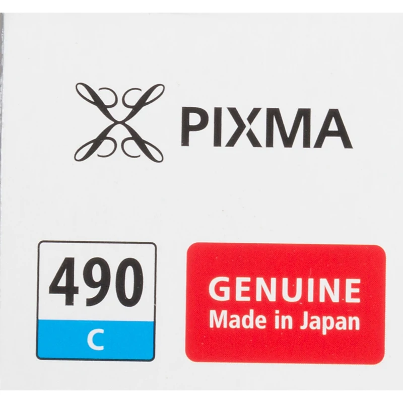 Картридж струйный Canon GI-490C 0664C001 голубой(70мл) для Canon Pixma G1400/2400/3400