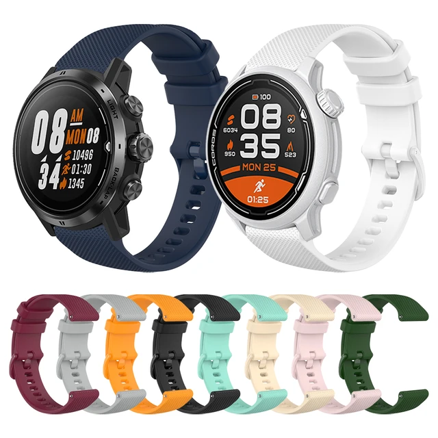 Colorful Silicone Sports Strap For COROS PACE 2 / APEX Pro 46mm Smartwatch  Replacement Rubber Bracelets Watchband Accessory From Gingermilkk, $7.08