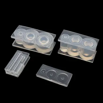 

Handmade 3D Mini Milk Tea Cup Bottle Pendant UV Resin Casting Mold Silicone Mold Kit Miniture Food Play Mold Craft Tools