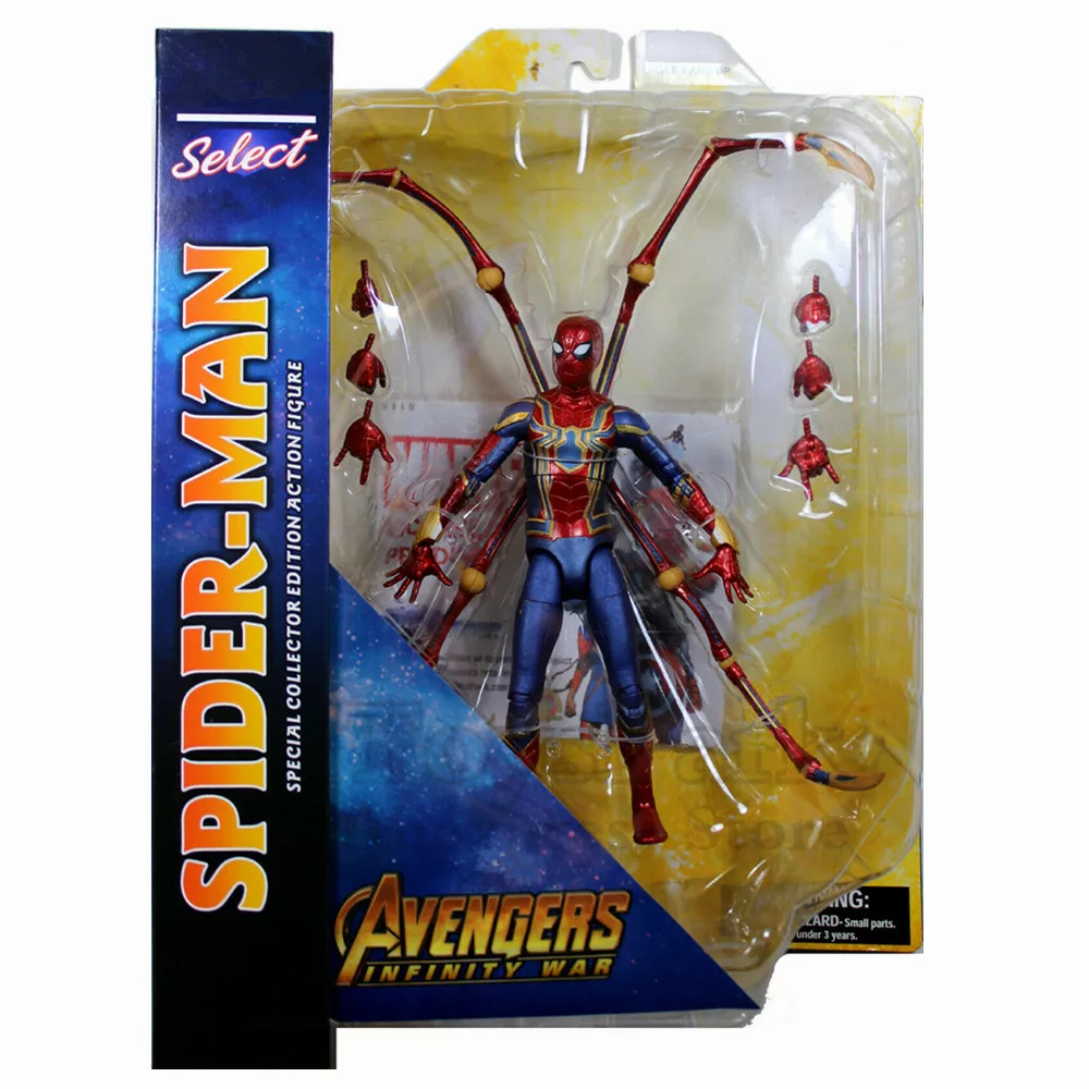 Action Figure Homem Aranha Marvel Gallery Diamond Select, 22 cm de Altura -  Forcetech